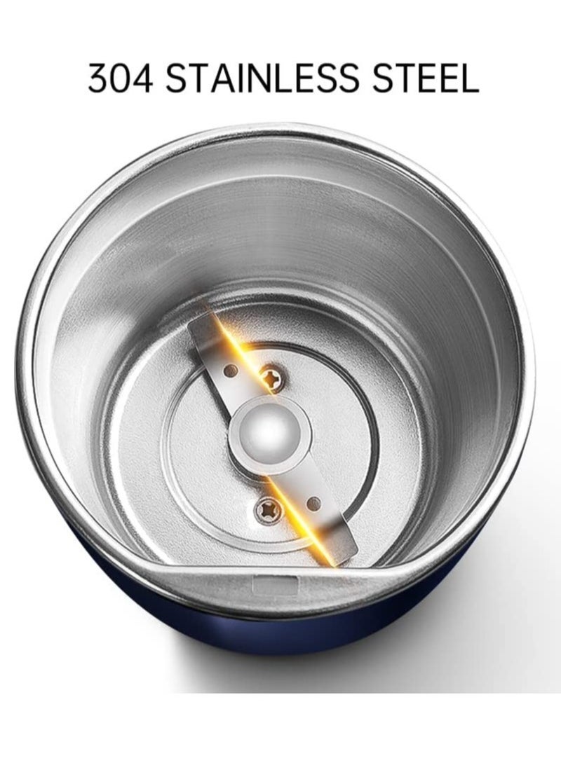 ELTRAZONE Electric Dried Spice and Coffee Grinder, Grinder and Chopper Crusher for Home,Detachable Cup, diswash Free, Blade & Cup Made with stianlees Steel - Image 3