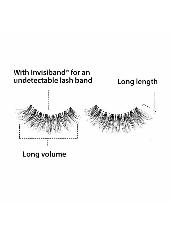 ARDELL Lashes Pro Wispies 700, Comfortable Invisiband False Eyelashes, Reusable Strip Lashes for All-Day Wear, 4 Pack - Image 2
