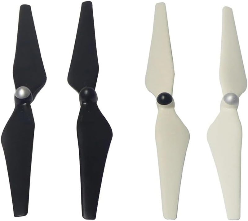 1045 / 10x4.5 Self-locking Composite Propeller For 2 F450 F550 Unmanned Aerial Alignment Drone UAV 4PCS Paddle Blades(White w Black)