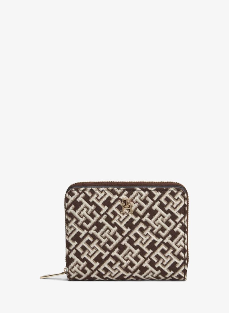 TOMMY HILFIGER Monogram Jacquard Wallet - Image 1