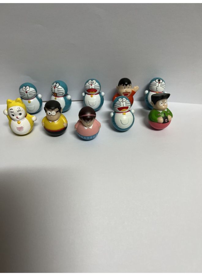 Anime Hand-made Doll Dr. IQ Tumbler Alalei Jingle Egg-shaped Tumbler Doll Ornaments-Color:8 Dwarf Tumbler-Height:4CM - Image 5