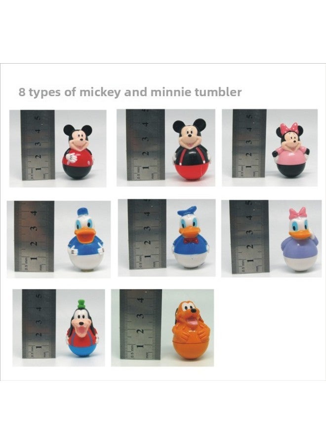 Anime Hand-made Doll Dr. IQ Tumbler Alalei Jingle Egg-shaped Tumbler Doll Ornaments-Color:8 Dwarf Tumbler-Height:4CM - Image 4