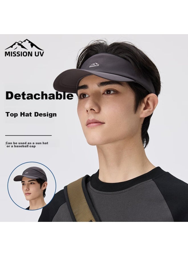 Mission Uv Baseball Cap Men's Breathable Quick-drying Mesh Top Sun Protection Hat Summer Outdoor Sports Duck Tongue Cap Sun Hat - Image 1