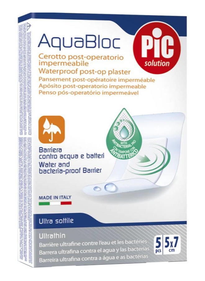 PIC Pic Aquabloc Plaster 5X7Cm 