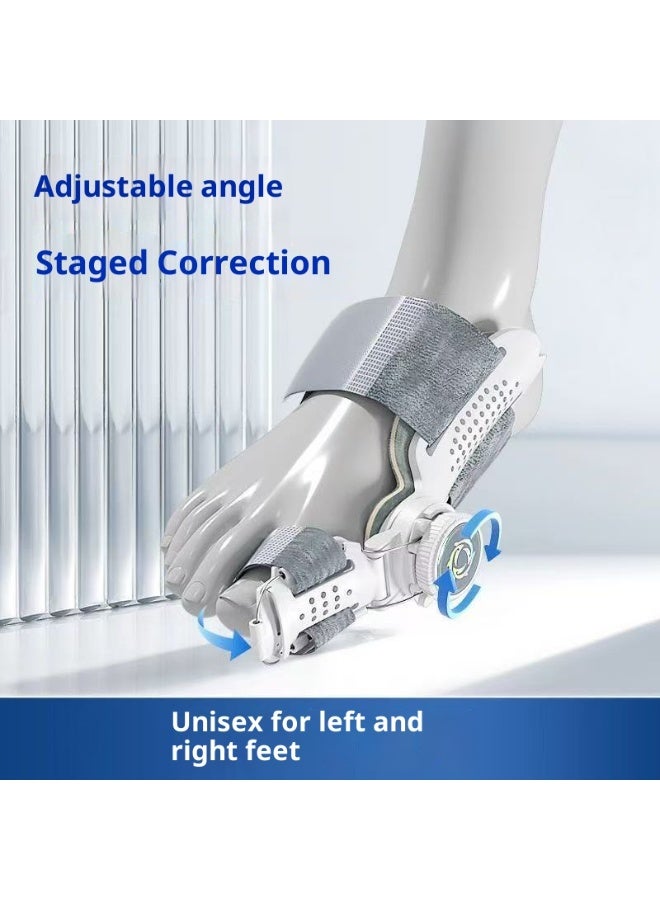 Toe orthosis, toe bunion orthosis, adjustable knob suitable for men and women left and right feet - Image 2