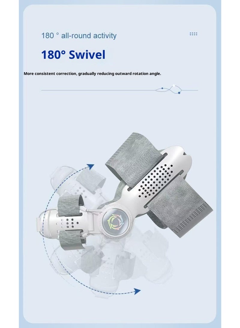 Toe orthosis, toe bunion orthosis, adjustable knob suitable for men and women left and right feet - Image 5