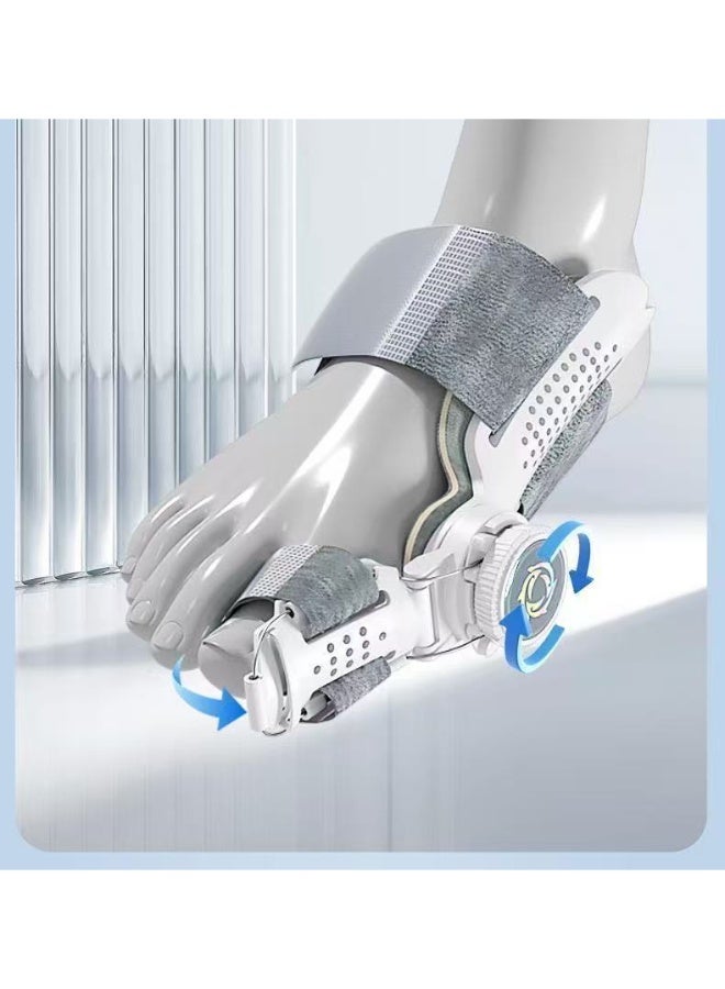 Toe orthosis, toe bunion orthosis, adjustable knob suitable for men and women left and right feet - Image 1