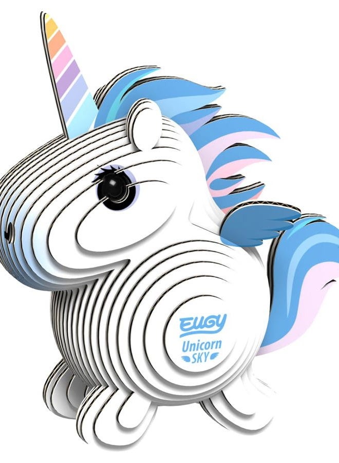 EUGY 069 Unicorn Sky Eco-Friendly 3D Paper Puzzle [New Seal] - Image 1