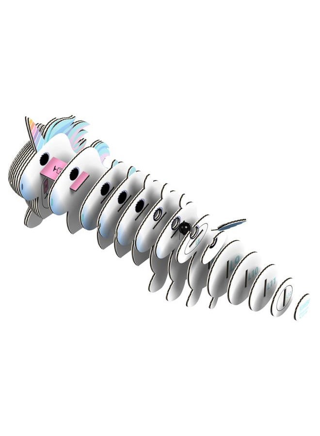 EUGY 069 Unicorn Sky Eco-Friendly 3D Paper Puzzle [New Seal] - Image 3