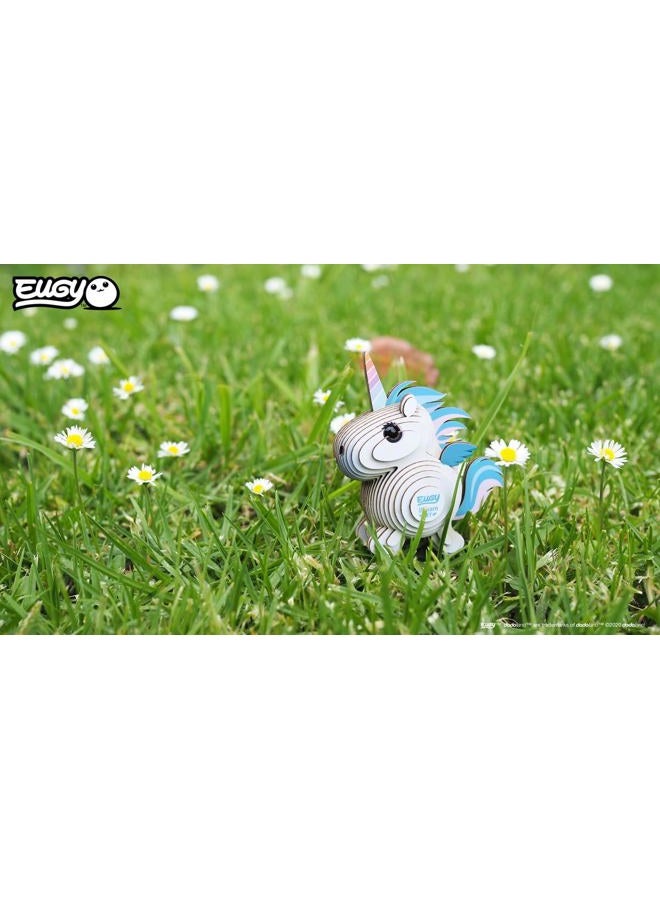 EUGY 069 Unicorn Sky Eco-Friendly 3D Paper Puzzle [New Seal] - Image 4