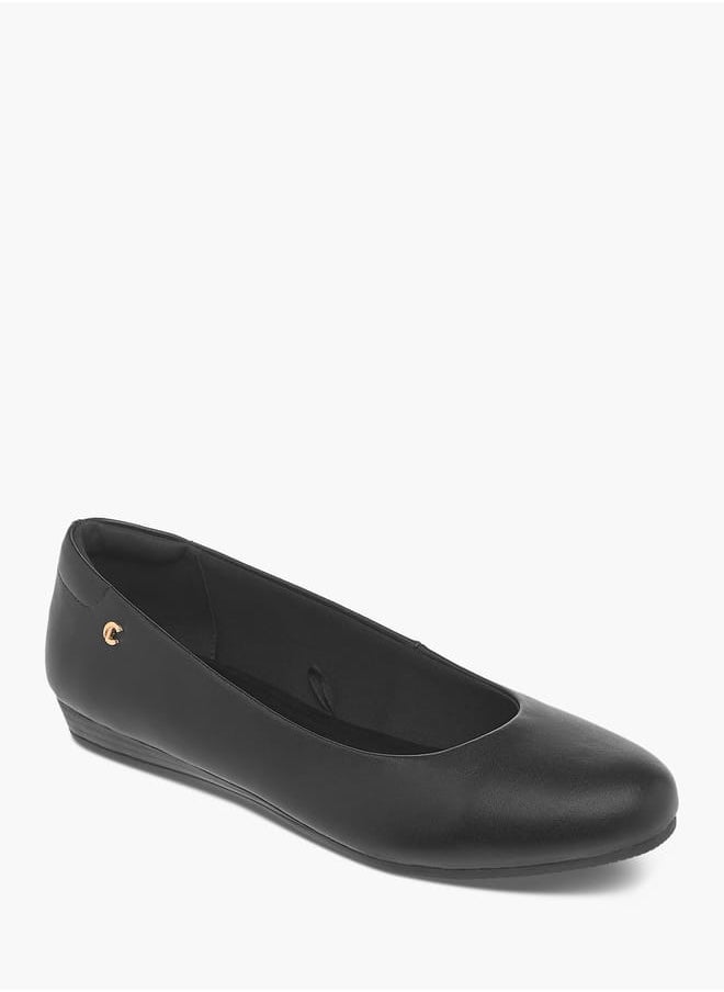 Le Confort Women Solid Slip-On Ballerina Shoes  - Image 2