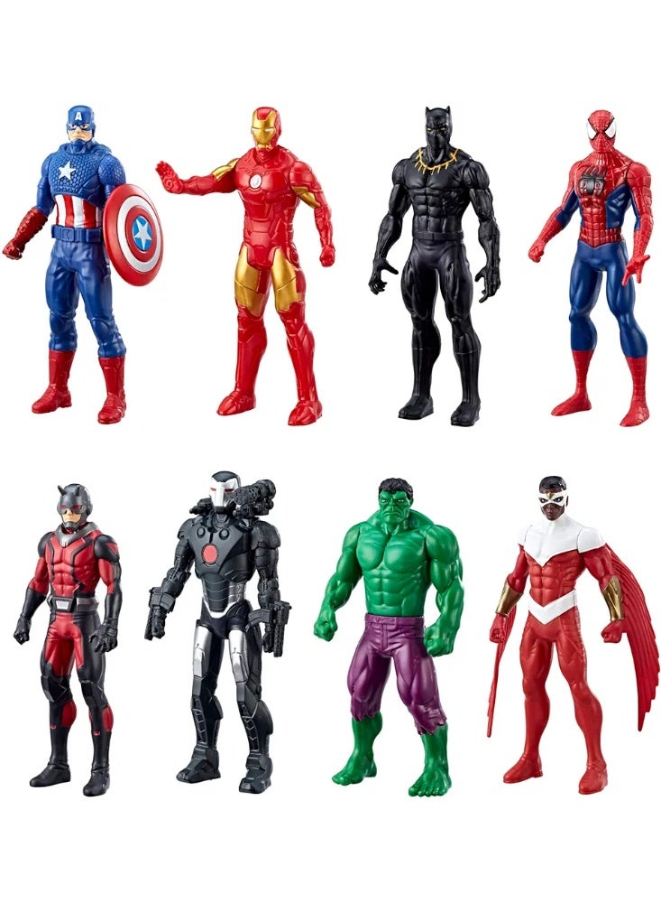 AVENGERS Marvel Avengers Ultimate Protectors Pack, 6-Inch-Scale, 8 Action Figures with Accessories, Super Hero Toys, Defending The World with 8 Super Heroes, Toys for Boys and Girls Ages 4 and Up - Image 1