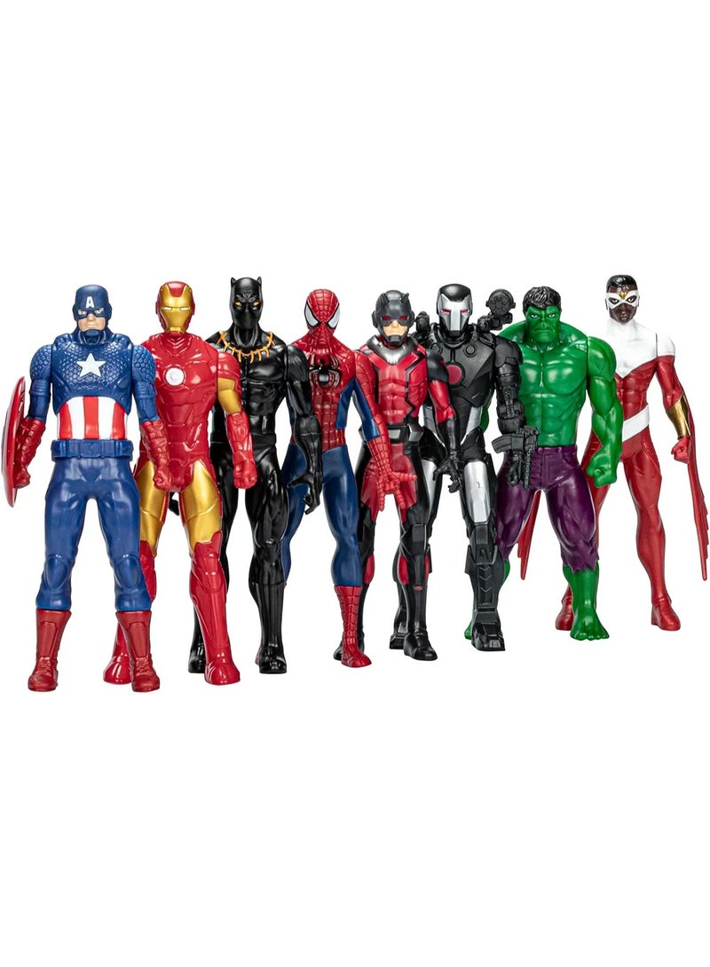 AVENGERS Marvel Avengers Ultimate Protectors Pack, 6-Inch-Scale, 8 Action Figures with Accessories, Super Hero Toys, Defending The World with 8 Super Heroes, Toys for Boys and Girls Ages 4 and Up - Image 2