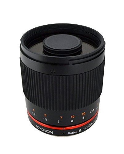 Rokinon 300M-FX-BK 300mm F6.3 Mirror Lens for Fuji X Mirrorless Interchangeable Lens Cameras , Black - Image 2