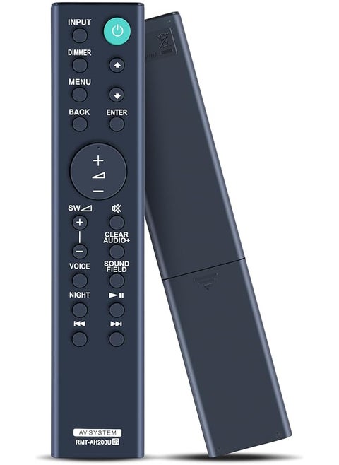 Rmt Ah200U Replacement Remote Control Fit For Sony Home Theater Sound Bar Htrt3 Sa Ct390 Ht Rt3 Htrt40 Htrt4 Sawct390 Sa Wct390 Htct390 Ss Srt3R Ss Srt3L Ht Ct390 Ht Rt40 Ht Rt4 Ss Rt4 Ss Rt3 Sact390