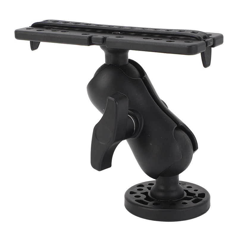 Premium ABS Adjustable Fish Finder Mount Base 360 Degree Rotatable Vibration Protection Easy Install - Image 2