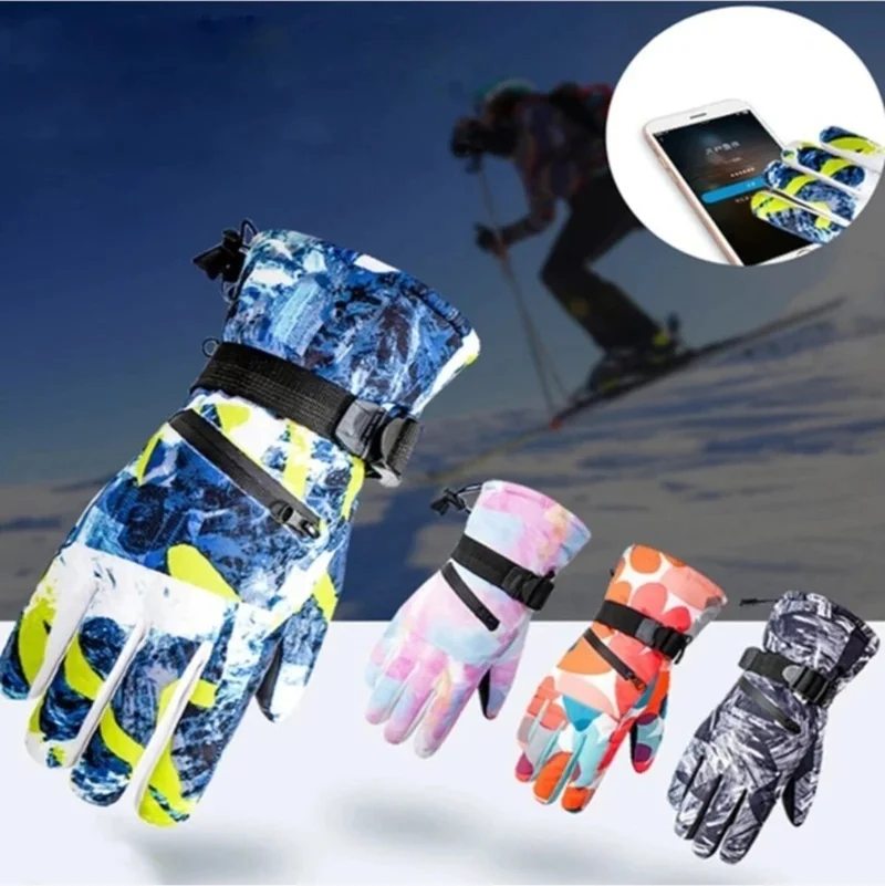 نيكادو Ultralight Waterproof Touch Ski & Snowboard Gloves