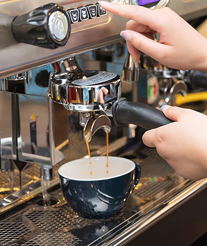 INOCEAN 2PCS Coffee Accessories, Portafilter 51mm, Single Layer 1 Cup and Single Layer 2 Cup, Set of 2, Compatible with 51mm Portafilter Coffee Machines, Fine Filter to Fully Extract The Essence of Coffee - Image 4