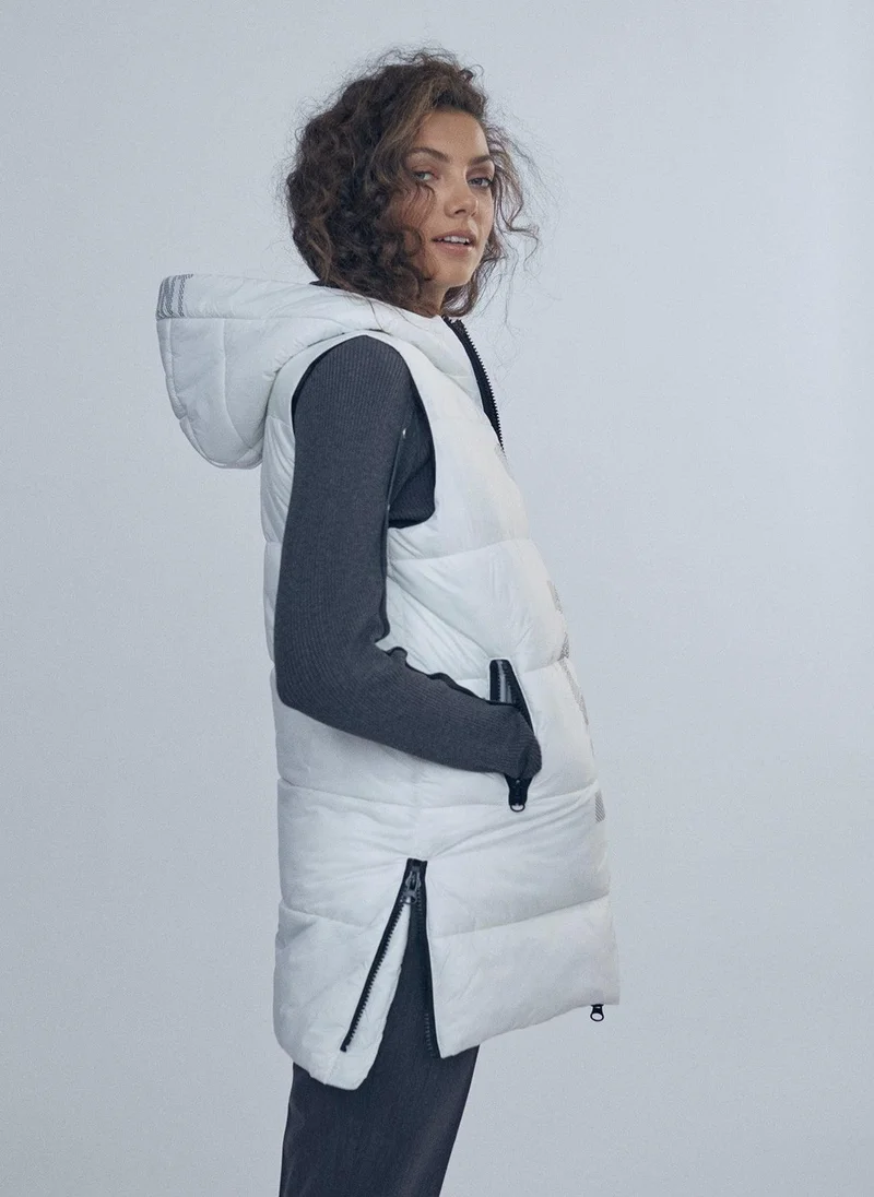 Lola Casademunt Long padded gilet