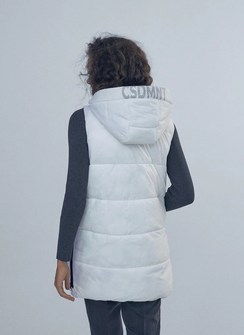 Lola Casademunt Long padded gilet