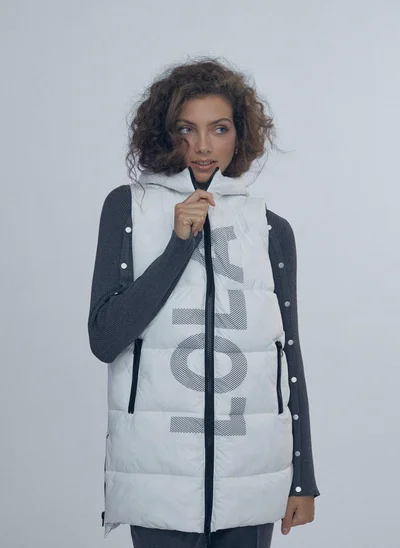 Lola Casademunt Long padded gilet