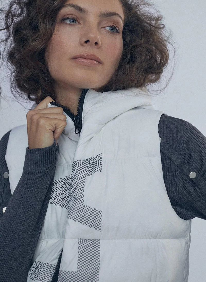 Lola Casademunt Long padded gilet
