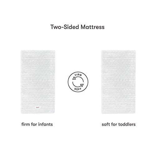 Babyletto Pure Core Mini Crib Mattress, Hybrid Waterproof Cover, Lightweight, Greenguard Gold Certified - Image 3