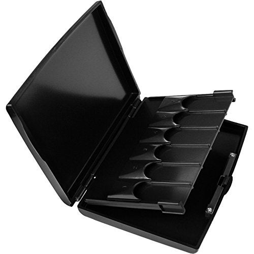 Protec Bb Clarinet Reed Case for 12 Reeds (Opaque Black), Model A250 - Image 2