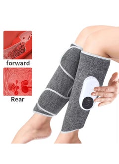 Generic Electric Leg Massager Leg Shaping Wireless Air Compression Heating Calf Massager with 3 Modes 2 Intensities Arm Body Circulation Muscle Relaxation Varicose Veins Physiotherapy (2 pcs)  - Image 1
