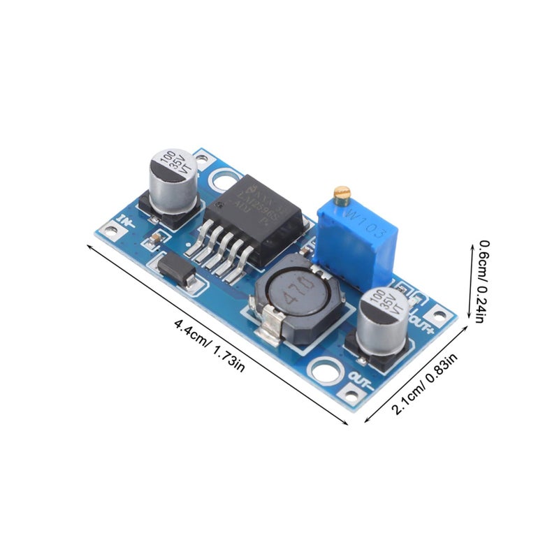 Happyyami 4Pcs Adjustable Dc Dc Voltage Regulator Module for Electronic Projects - Image 3