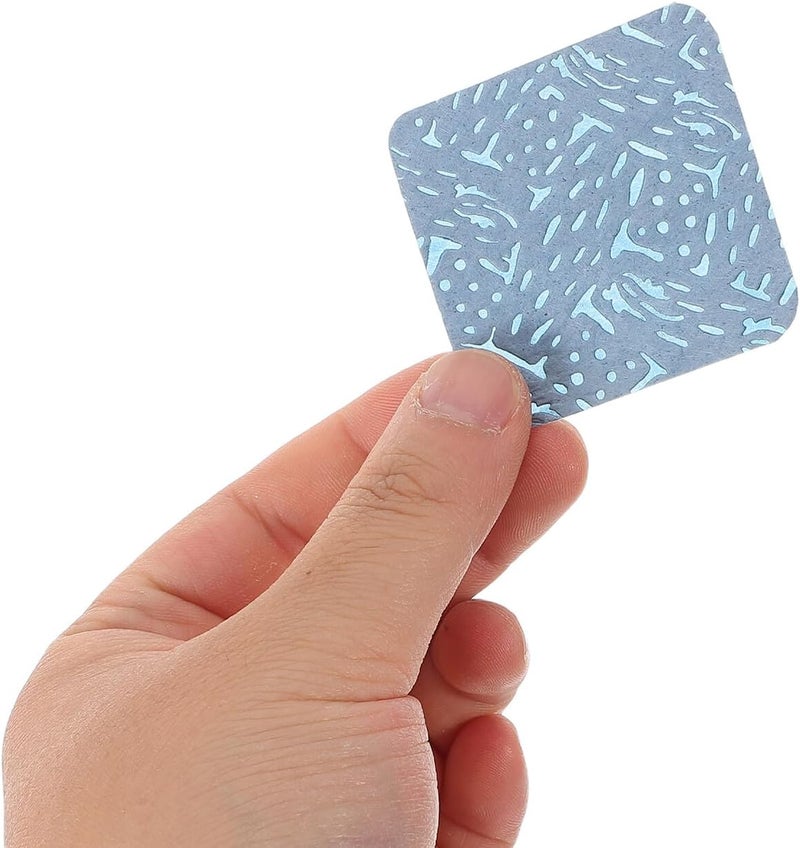 Lint-Free Nail Wipes Pads 540pcs Blue Striped Cotton Nail Glue Remover Pads for Gel Polish and Eyelash Extension Cleaning, Professional Salon and Travel Use - Image 4