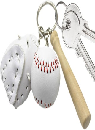 Mini Baseball Bat Keychain | Novelty Baseball Bat and Glove Set Keychain | Baseball Sports Keychain for Car Keys Backpack Decoration, Baseball Party - pzsku/Z0BB3BA28CB58BBAB7087Z/45/_/1735973641/d00e976a-3979-4c96-a7b8-72dc93809c28