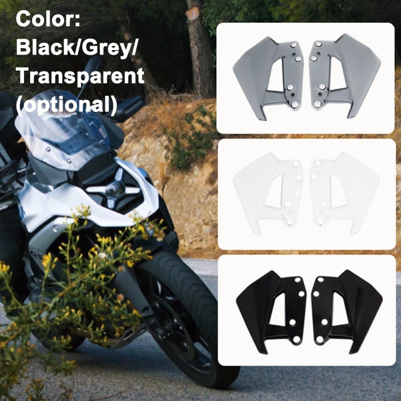 Motorcycle Air Deflector Windshield Fairing Side Wings Windscreen Accessories Compatible with R1300GS 2024- - Image 3
