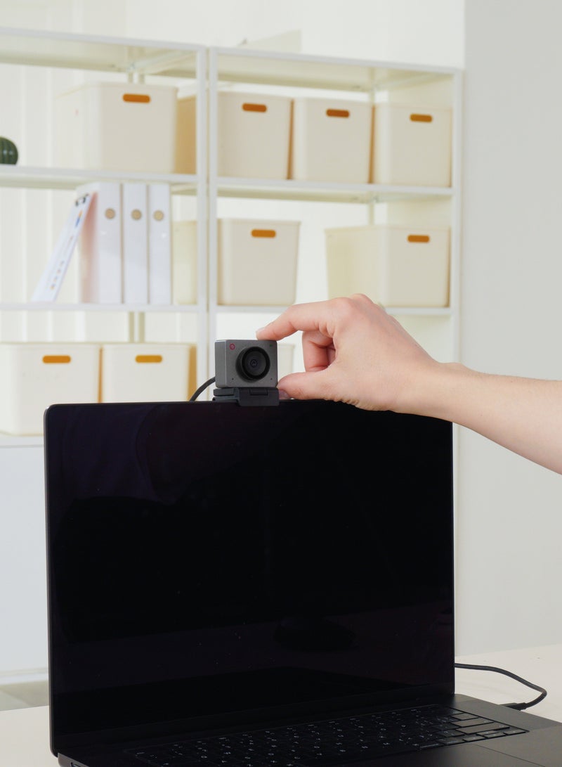 أوبسبوت كاميرا ويب OBSBOT Meet SE 1080P@100 FPS للكمبيوتر الشخصي مع مستشعر 1/2.8 بوصة، وتعديل الصورة بالذكاء الاصطناعي والتركيز التلقائي، ووضع التجميل، وخفيفة الوزن، والتحكم في الإيماءات، وHDR متداخلة، وكاميرا ويب للبث والاجتماعات (رمادي فضائي) - Image 5