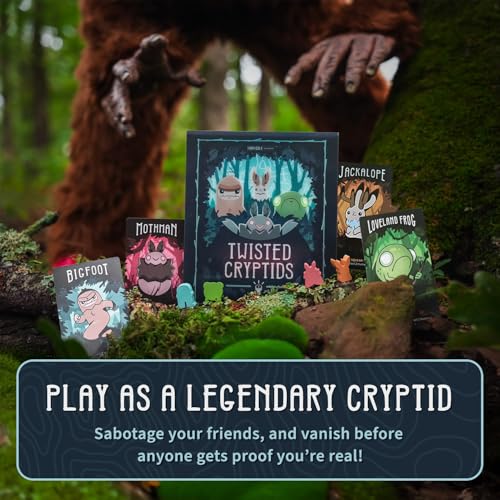 Unstable Games Twisted Cryptids Base Game - A Legendary Strategy Card Game from The Creators of Here to Slay and Unstable Unicorns - Great for Family Game Night - Image 2