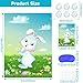 ASTARON Pin The Tail on The Bunny Game for Birthday Party Easter Party Game with 24 pcs Tail Stickers for Happy Easter Party Decoration Supplies - Image 4