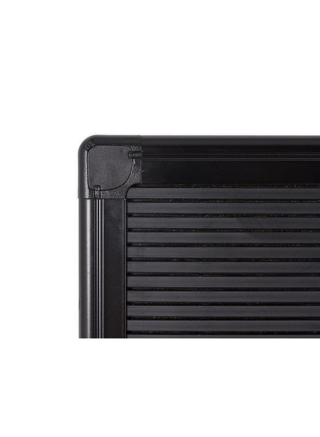 ماستر فيجون لوحة رسائل قابلة للتغيير مصنوعة من اللباد، مع مجموعة تثبيت على الحائط، 22 بوصة × 28 بوصة، إطار بلاستيكي أسود (Let0303055) - Image 2