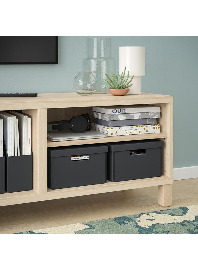 erorex Storage Box With Lid, Anthracite, 25X35X16 Cm - Image 4