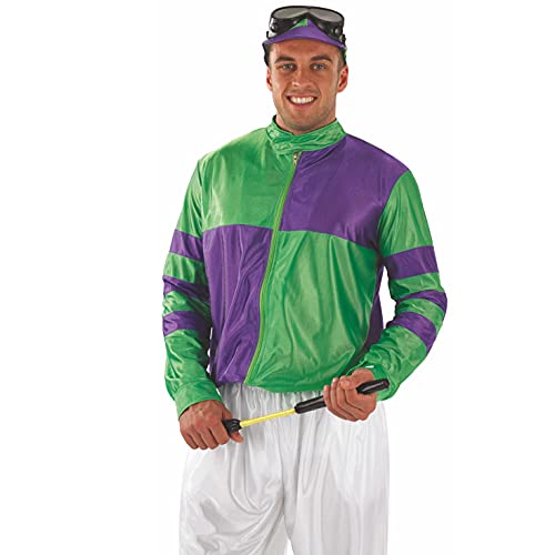 Fun Shack Horse Jockey Costume for Men, Adult Jockey Halloween Outfit, Equestrian Theme Dress-Up, Race Day Attire, Large - Image 2
