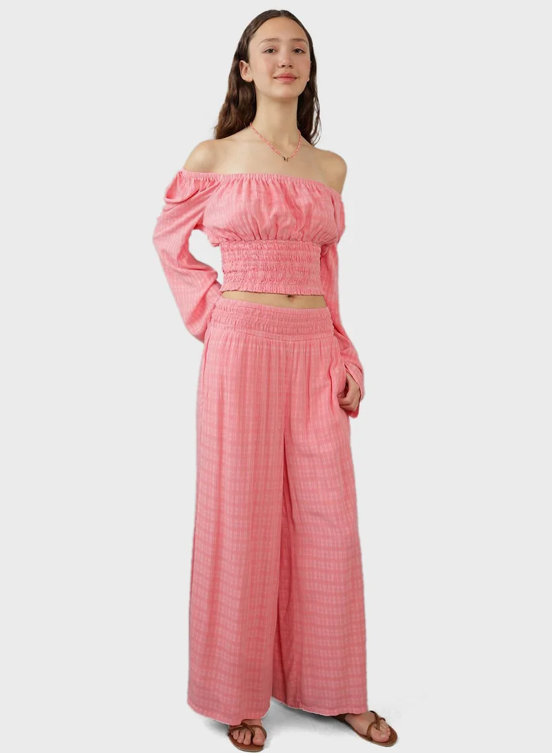 American Eagle High Waist Wide Leg Pants