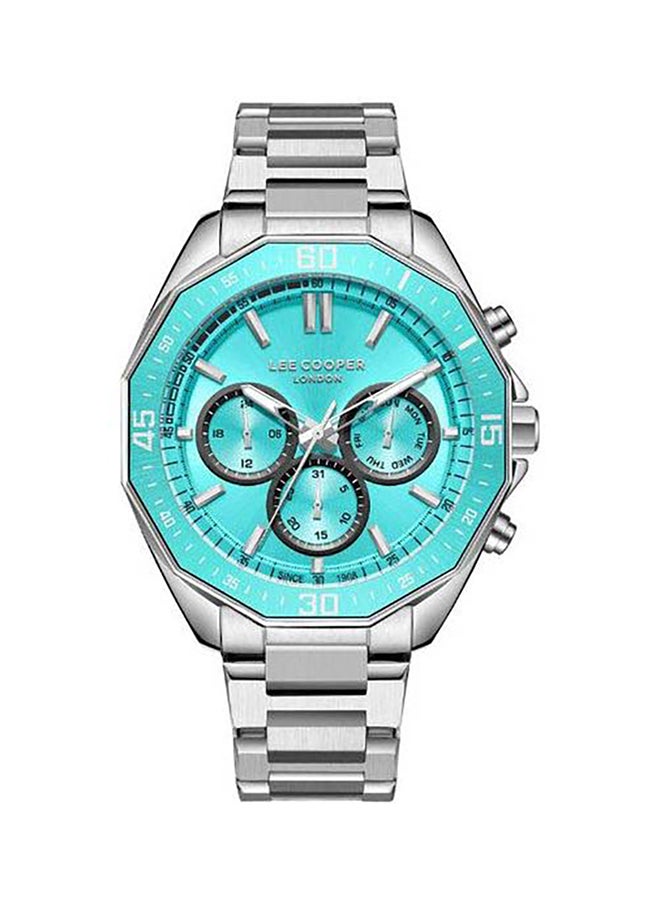 Lee Cooper Men's Multi Function Blue Dial Watch - LC08021.300  - Image 1