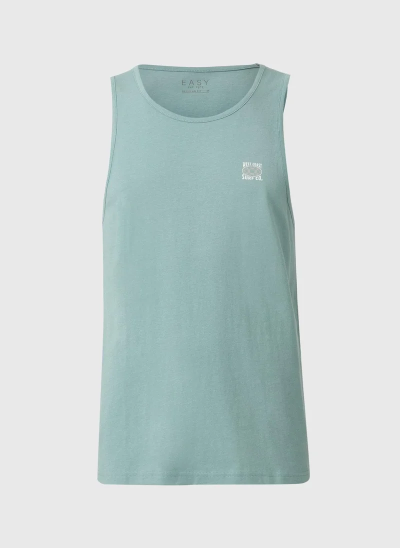 Matalan Teal Surf Ringer Vest