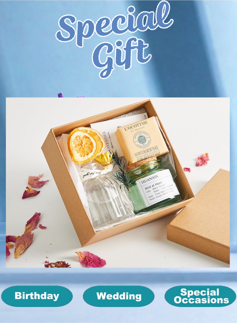 7PCS Scented Candle Gift Box – Soy Wax Candles for Birthday Gifts, Weddings, Yoga, Bathroom Relaxation & Home Décor  - Image 1