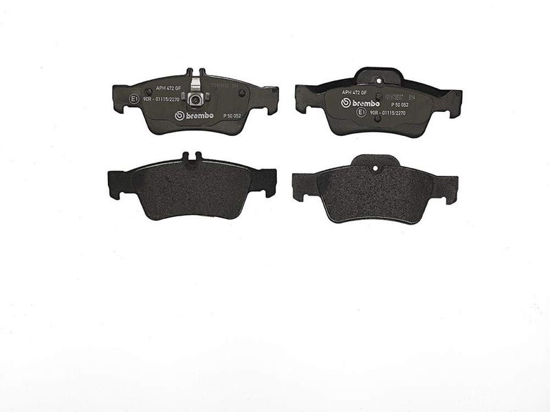 Brembo P50052 LowMet Rear Disc Brake Pad Set MERCEDESBENZMERCEDESBENZ BBDC OE 0064200120
