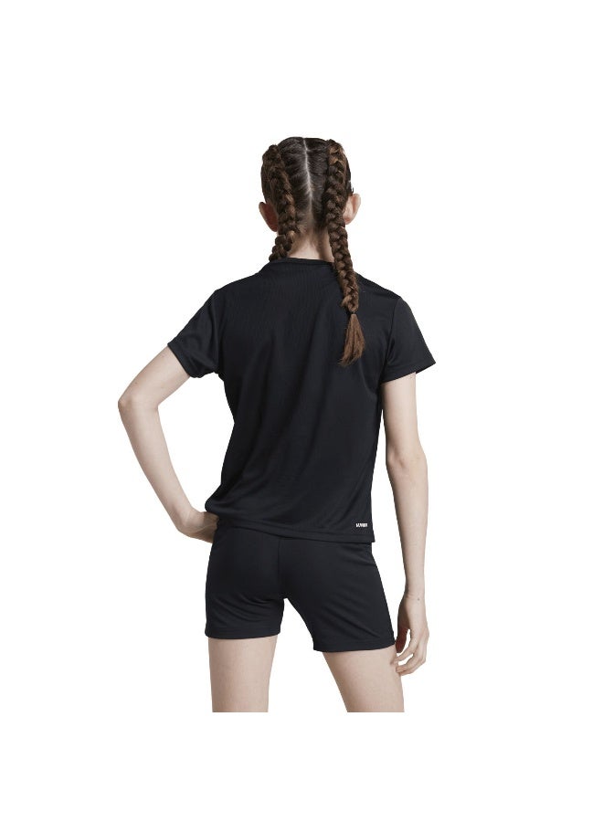 Adidas Jg Tr-Es T Black Training T-Shirts For Junior 5-6Y - Image 3