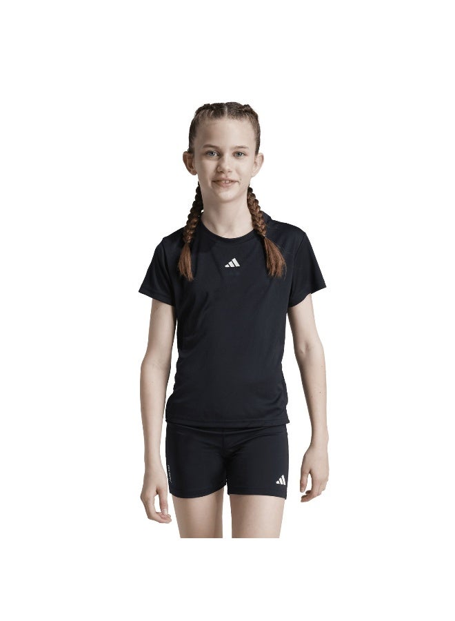 Adidas Jg Tr-Es T Black Training T-Shirts For Junior 5-6Y - Image 2