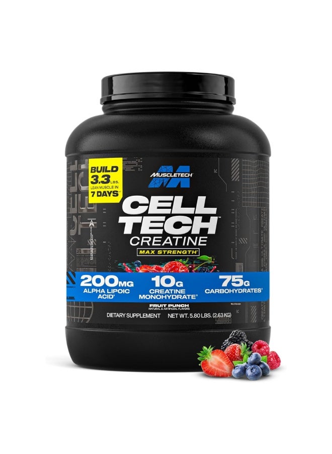 MuscleTech Performance Series Cell Tech Fruit Punch 2.72 Kg - Image 1