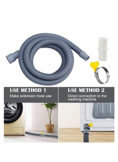 Peachjoy Universal Drain Hose Extension Pipe Kit, Washing Machine Hose Extension, Replacement Drain Hose Extension for Tumble Dryer Machine, Dishwasher & Other Applications (4m)  - Image 5