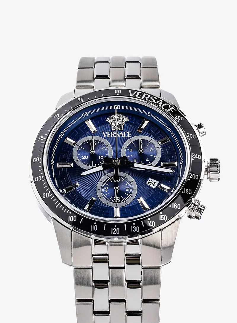 Versace Sport Chrono Quartz Blue Dial Watch