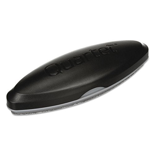 Quartet Eraser, Premium, 3-In-1, Whiteboard/Chalkboard, Magnetic, 6-1/2"x1-3/8", Black (BFEB3) - Image 1